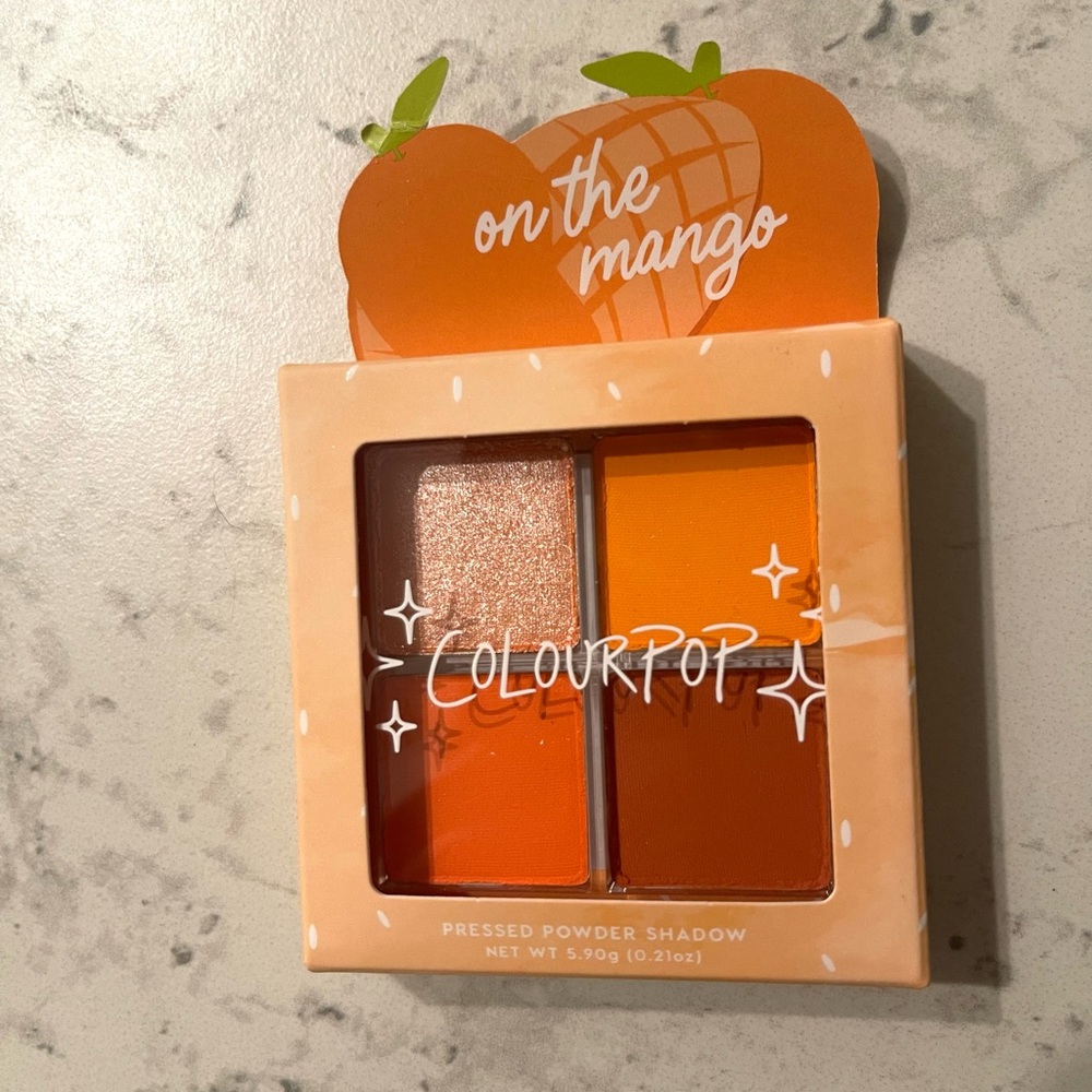Colourpop on the mango pressed Eye Shadow